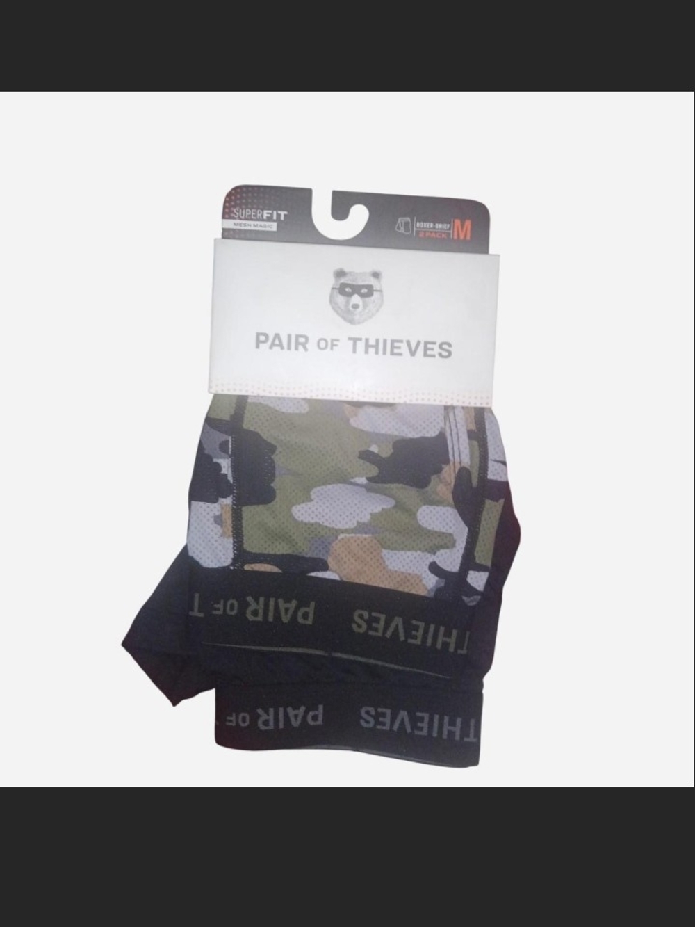 Pair of Thieves SuperFit Men's Boxer Briefs 2-Pack